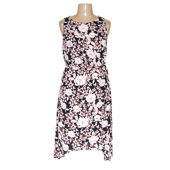 Banana Republic Blue A-Line Dress Size 14 - Picture 1 of 4